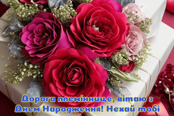 Зворушливі та короткі привітання з днем народження для племінниці