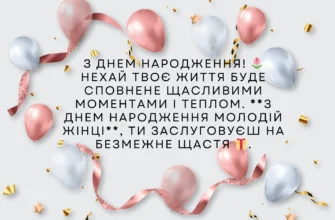 Вітальні листівки з днем народження молодій жінці: ідеї та поради