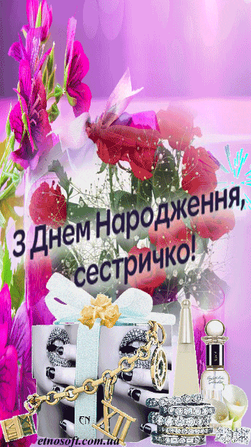 Листівка з днем народження