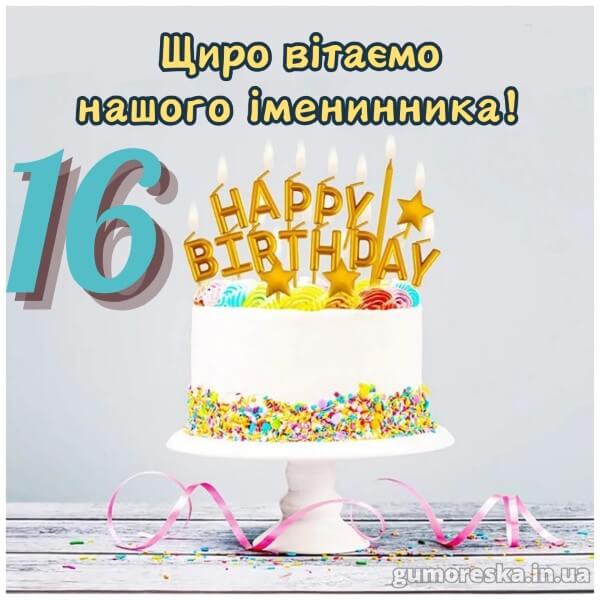 Привітання з днем народження