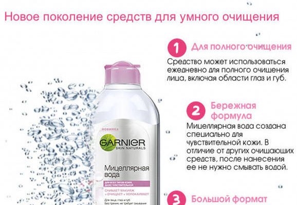 Що таке міцелярна вода: користь, застосування та особливості продукту