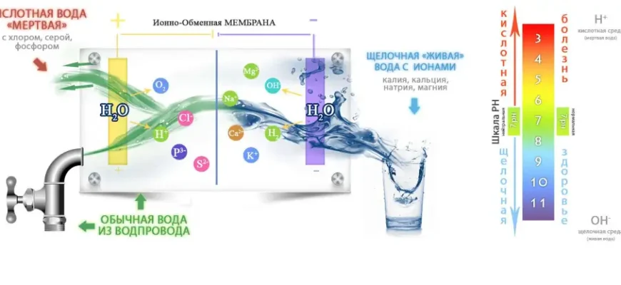 Що таке лужна вода: користь, властивості та вплив на організм
