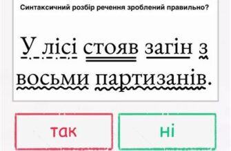 Синтаксичний розбір речення: визначення, етапи та приклади для вивчення