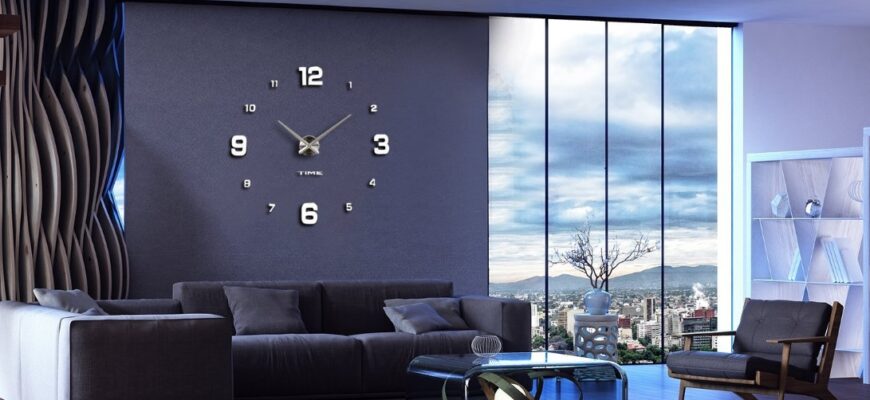 Годинник на стіну: вибір стильного акценту для інтер’єру вашої кімнати