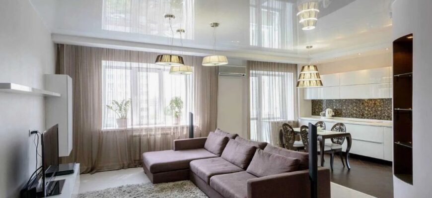 Порівняння натяжних стель: матові, глянцеві чи сатинові — що краще?