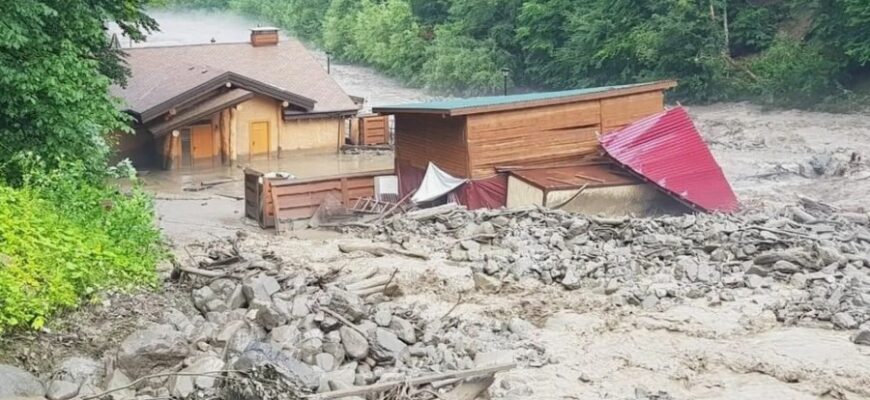 Сель: Опасное природное явление и его разрушительные последствия