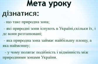 Природна зона: визначення, характеристики та екосистеми України