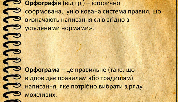 Що таке орфографія: основи правильного написання слів українською
