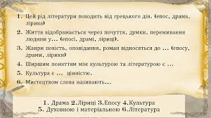 Епос, лірика та драма: основні відмінності та значення в літературі