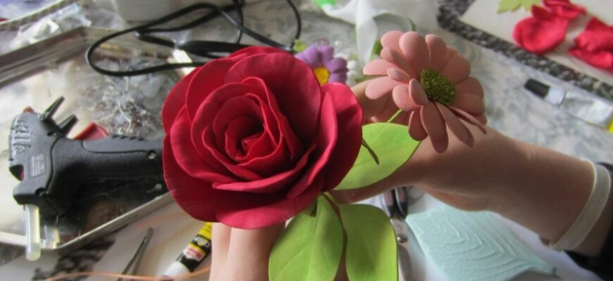 Фоамиран: свойства, использование и преимущества в рукоделии