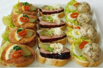 Канапе: что это такое и как их приготовить — подробный гид