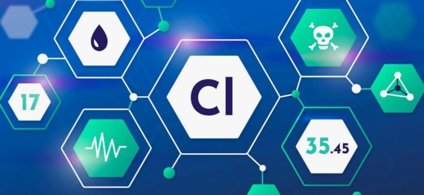 Хлор: химический элемент, свойства и применение в повседневной жизни