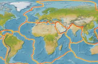 Литосферные плиты Земли: что это такое и как они движутся?