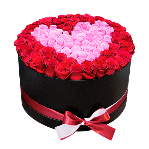 букет 101 троянда