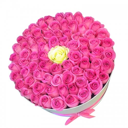 букет 101 троянда