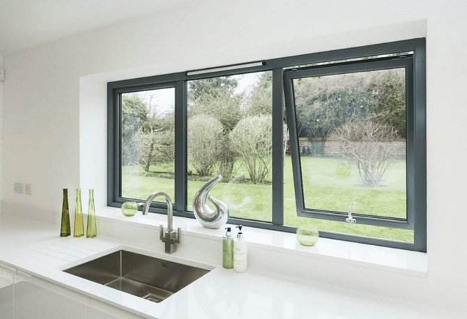 склопакети в інтер'єрі