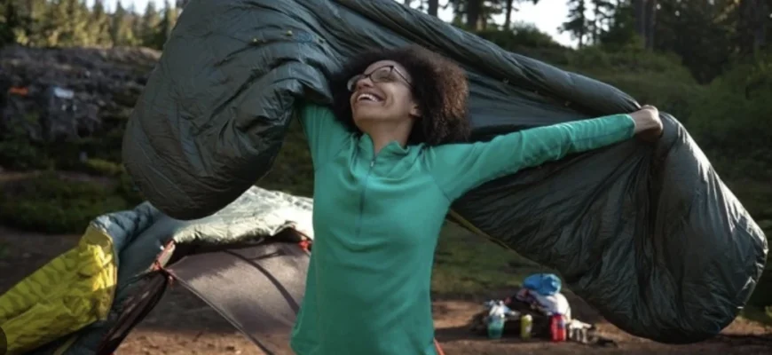 Уход за спальным мешком: стирка, сушка и хранение