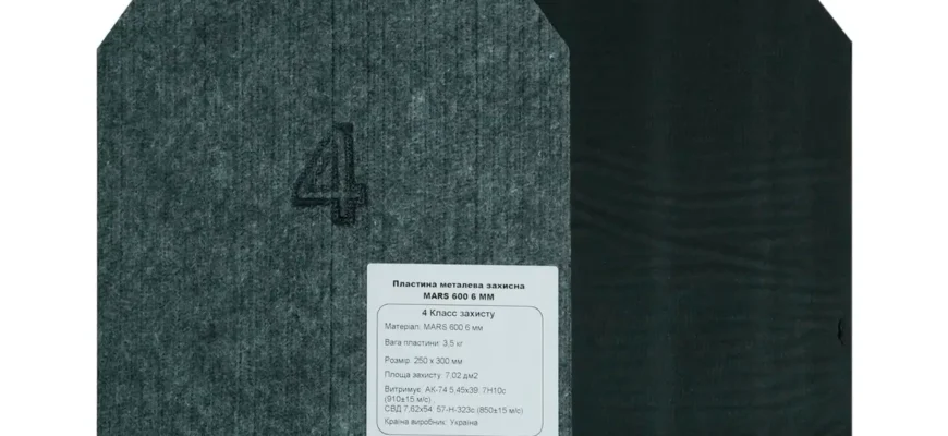 Бронеплити 4 класу: коли цього рівня захисту достатньо і як не переплатити