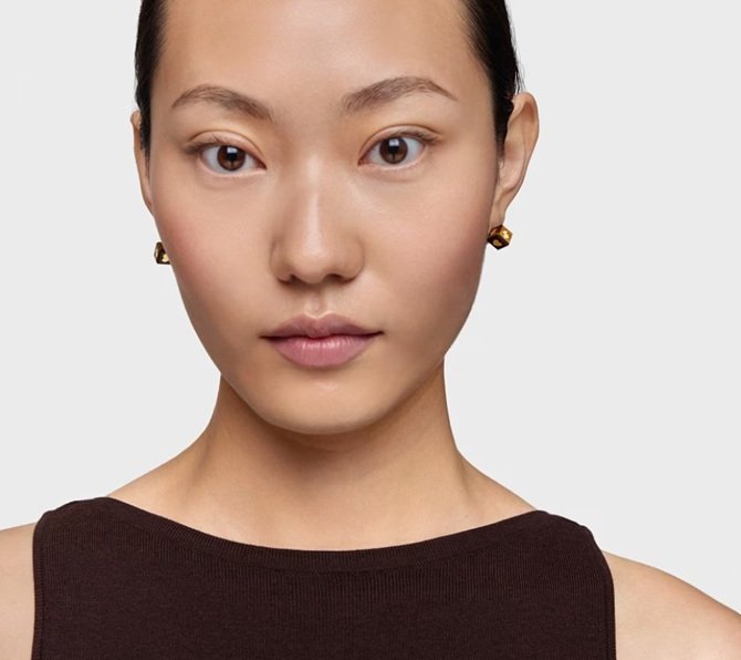 оригінальні золоті сережки TOUS