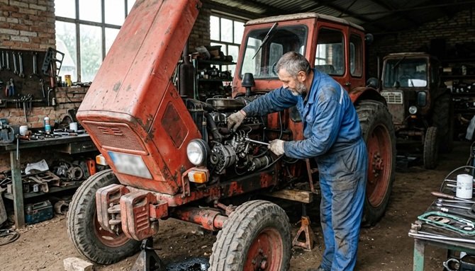 ремонт Т-40 своїми руками