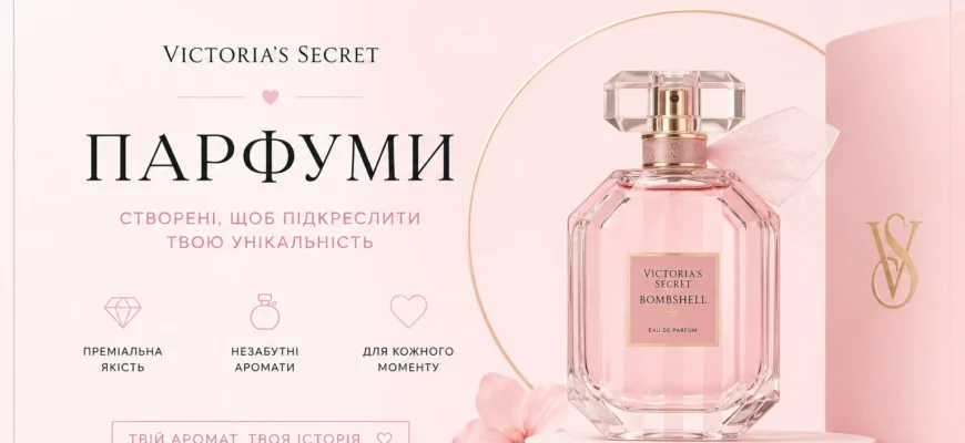 Парфуми Victoria’s Secret — аромати, які запам’ятовуються з першого знайомства
