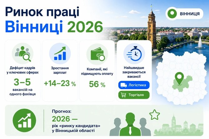 робота у Вінниці