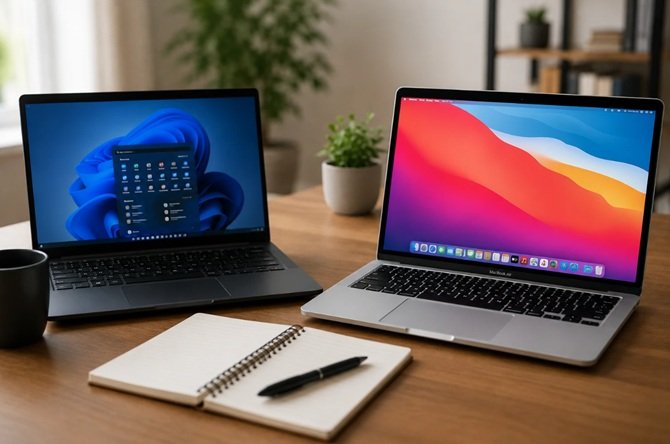 Переход с Windows на MacBook Air