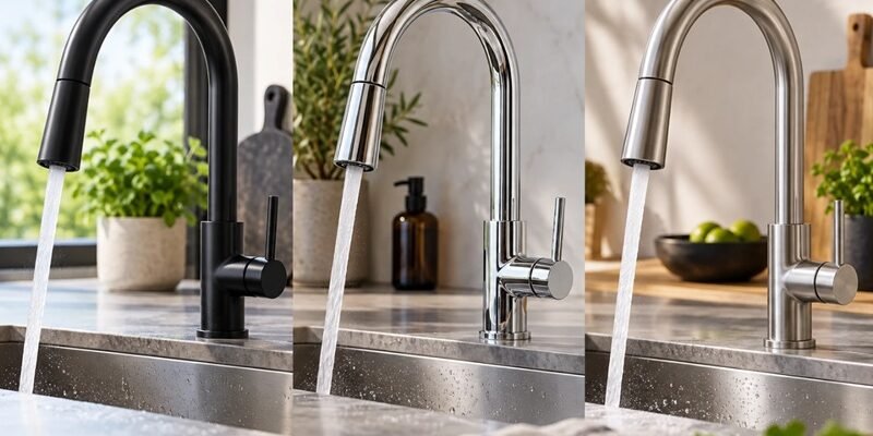Черный, хром или SuperSteel: какое покрытие смесителя GROHE выбрать для кухни?